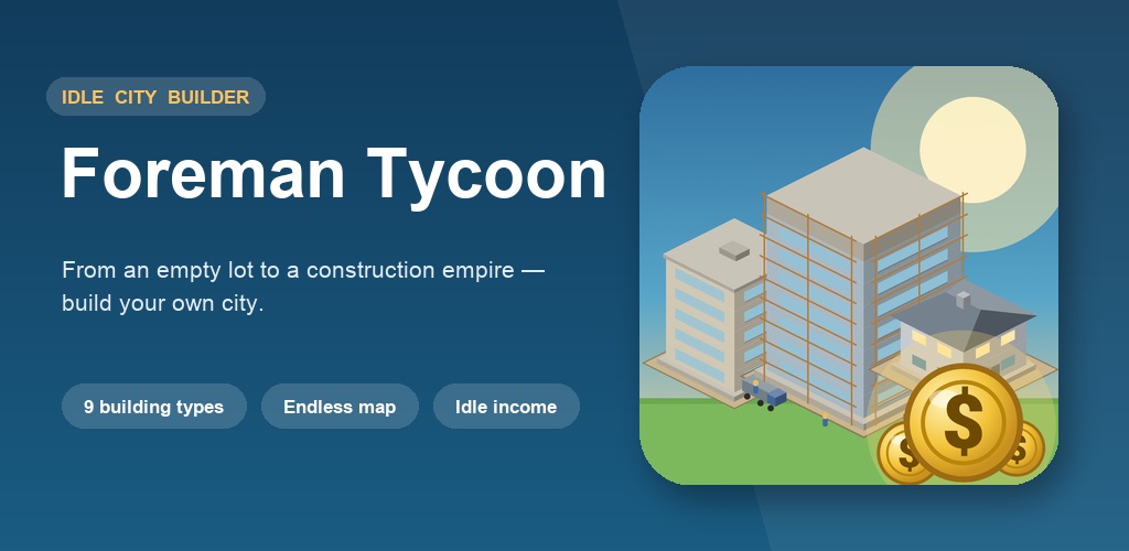 Foreman Tycoon banner