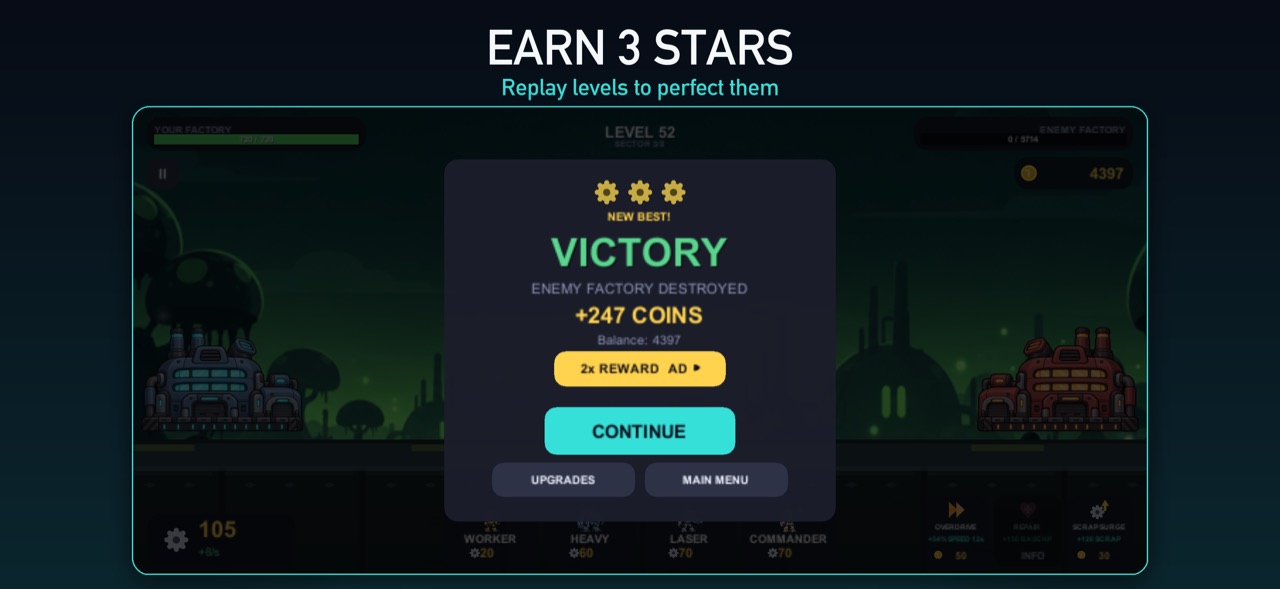 Gearline: Factory War screenshot 6